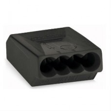 Clema de doza, 4 poli, conductor rigid, 2.5 mmp Wago